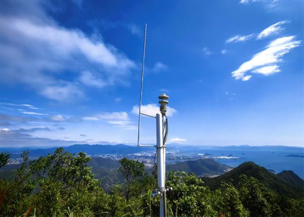 山巅观风云｜智翔宇WS-6P六要素微气象站野外实景